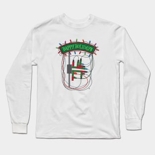 Happy Holidays - Overloaded Outlet Long Sleeve T-Shirt